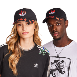 Unisex Caps - adidas Trefoil - Black-Black-White