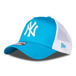 Unisex Petten - New Era Kids Trucker - Blue-Wht