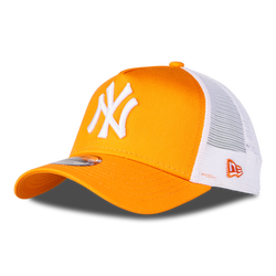 Unisex Petten - New Era Kids Trucker - Orange-Wht