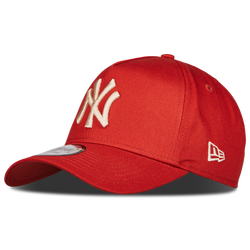 Unisex Caps - New Era E-frame Closed Back Mlb New York Yankees - Red-Gold