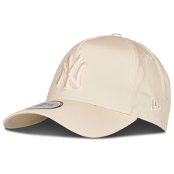 Unisex Caps - New Era E-frame Closed Back Mlb New York Yankees - Beige-Beige