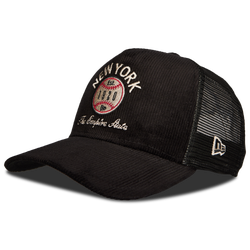Unisex Caps - New Era Trucker - Black-Orange