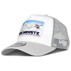 Unisex Caps - New Era Trucker - Grey-White
