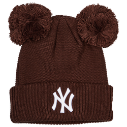 Unisex Caps - New Era Double Pom - Brown-Brown