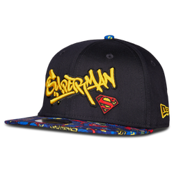 Unisex Caps - New Era Kids 9Fifty Superman - Black-Yellow