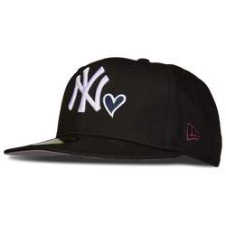 Unisex Caps - New Era 59Fifty Mlb New York Yankees - Black Gray-Black Gray