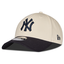 Unisex Kappen - New Era 9FORTY MLB New York Yankees - Off White-Navy
