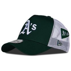 Unisex Petten - New Era Trucker - Dark Green-White