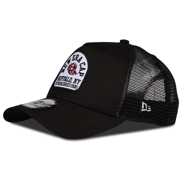 New Era Trucker Unisex Caps - Black - One Size