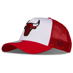 Unisex Kappen - New Era 9Forty Nba Chicago Bulls - White-Red