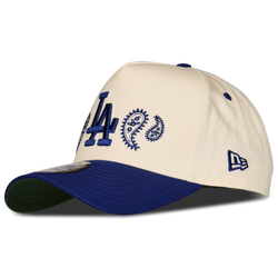 Unisexe Casquettes - New Era E-Frame Closed Back MLB La Dodgers - White-Blue