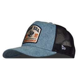Unisex Trucker - New Era Trucker - Pastel Blue-Navy