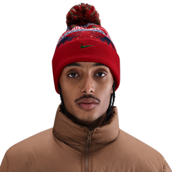 Unisex Winter mutzen - Nike Peak - University Red-Midnight Navy