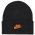 Nike Peak - Unisex Knitted Hats & Beanies Black-Safety Orange