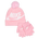 Nike Kids Beanie/glove Set - Unisex Knitted Hats & Beanies Pink-Pink
