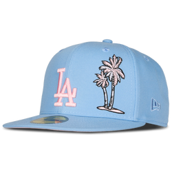 Unisex Cappellini - New Era 59FIFTY MLB La Dodgers - Pastel Blue-Pastel Blue