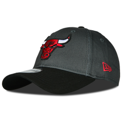 Unisex Caps - New Era 9FORTY NBA Chicago Bulls - Grey-Black-Red
