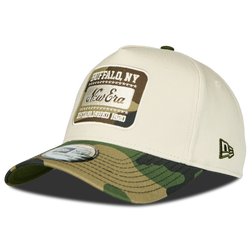 Unisex Caps - New Era E-frame Closed Back - Beigetan-Green