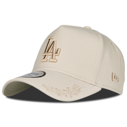 Unisex Caps - New Era E-Frame Closed Back MLB La Dodgers - Beigetan-Beigetan