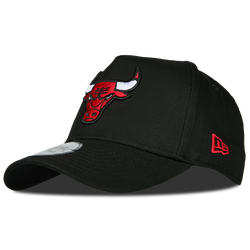 Unisex Caps - New Era E-Frame Closed Back NBA Chicago Bulls - Black-Red