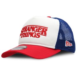 Unisex Caps - New Era Trucker - White-Red-Blue
