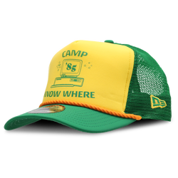 Unisex Caps - New Era Trucker - Green-Yellow