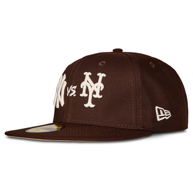 New Era 59fifty Mlb New York Yankees Unisexe - Casquettes, Marron - Taille 7 1/8 - Coton