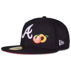 Unisex Kappen - New Era 59Fifty Mlb Atlanta Braves - Red-Red