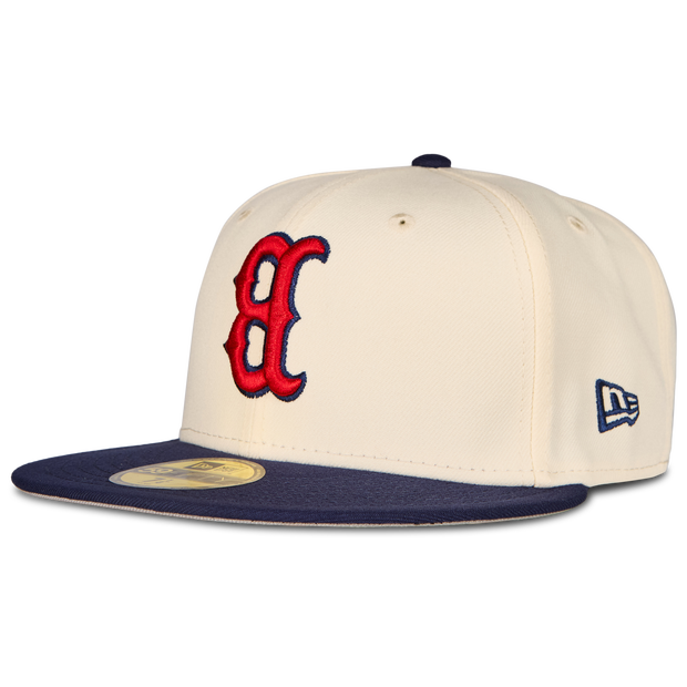 New Era 59fifty Unisex Caps - White - Size 7 1/2 - Cotton