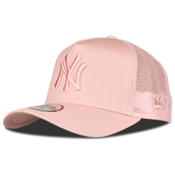 Unisex Caps - New Era Kids Trucker - Pink-Pink