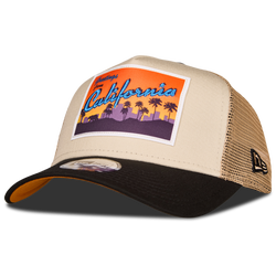 Unisex Gorras - New Era Kids Trucker - Orange-White-Brown