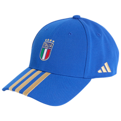 Unisex Gorras - adidas Italy Football Cap - Bold Blue-Hazy Beige