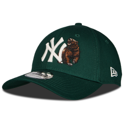 Unisex Gorras - New Era 9FORTY MLB New York Yankees - Dark Green-Wht