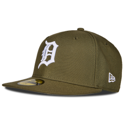 Unisex Caps - New Era 9Fifty Mlb - Olive-White
