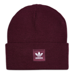 Unisex Knitted Hats & Beanies - adidas Cuff - Maroon-Maroon-Maroon