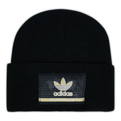 Unisex Knitted Hats & Beanies - adidas Beanies - Black-White-Gold