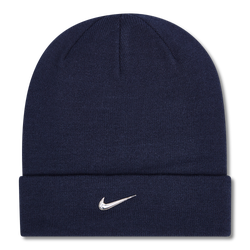Unisex Knitted Hats & Beanies - Nike Metal Swoosh - Blue-Blue-Blue