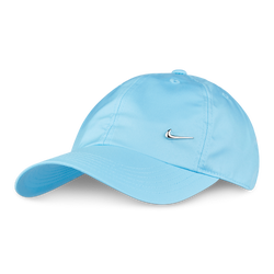 Unisex Caps - Nike Nsw Y Silver Swoosh - Light Blue-Metalic