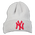 New Era Essential - Unisex Knitted Hats & Beanies Grey-Red