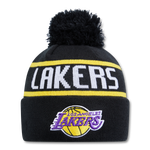 Black-Yellow-Black- NE OTC BOBBLE KNIT LAKERS BLK/YELL