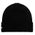 New Era Silver Logo Beanie - Unisex Knitted Hats & Beanies Black-Silver