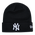 New Era New York Yankees - Unisex Knitted Hats & Beanies Black-White-Black