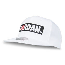 Unisex Caps - Jordan Kids Caps - White-Black-Red