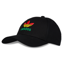 Unisex Caps - adidas Trefoil Baseball Cap - Black-Multi-Black