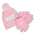 Nike Kids Beanie&gloves Set - Unisex Caps Pink-White-Pink
