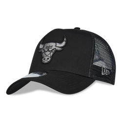 Unisex Caps - New Era Essential Trucker - Black-Black