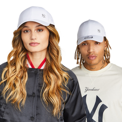 Unisex Kappen - New Era 9FORTY MLB Flawless 940 - White-White