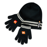 Black-Dark Grey Heather-White