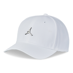 Unisex Caps - Nike Metal Jumpman - White-White-Black