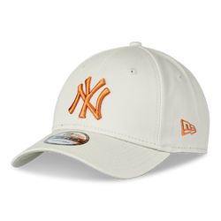 Unisex Kappen - New Era 9Forty League Essential Trucker - Light Beige-Orange